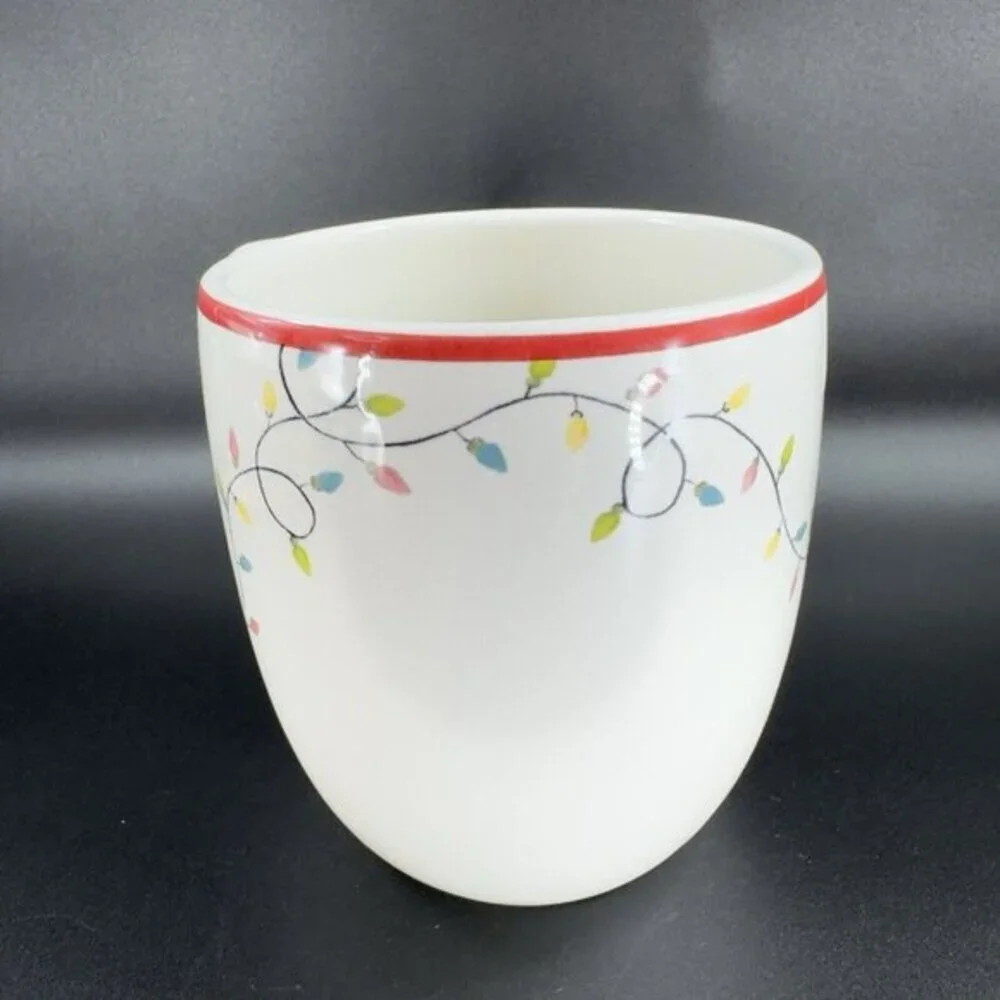 Pottery Barn FOREST GNOME MUG Holiday Christmas 22oz Coffee Mug Ceramic‎